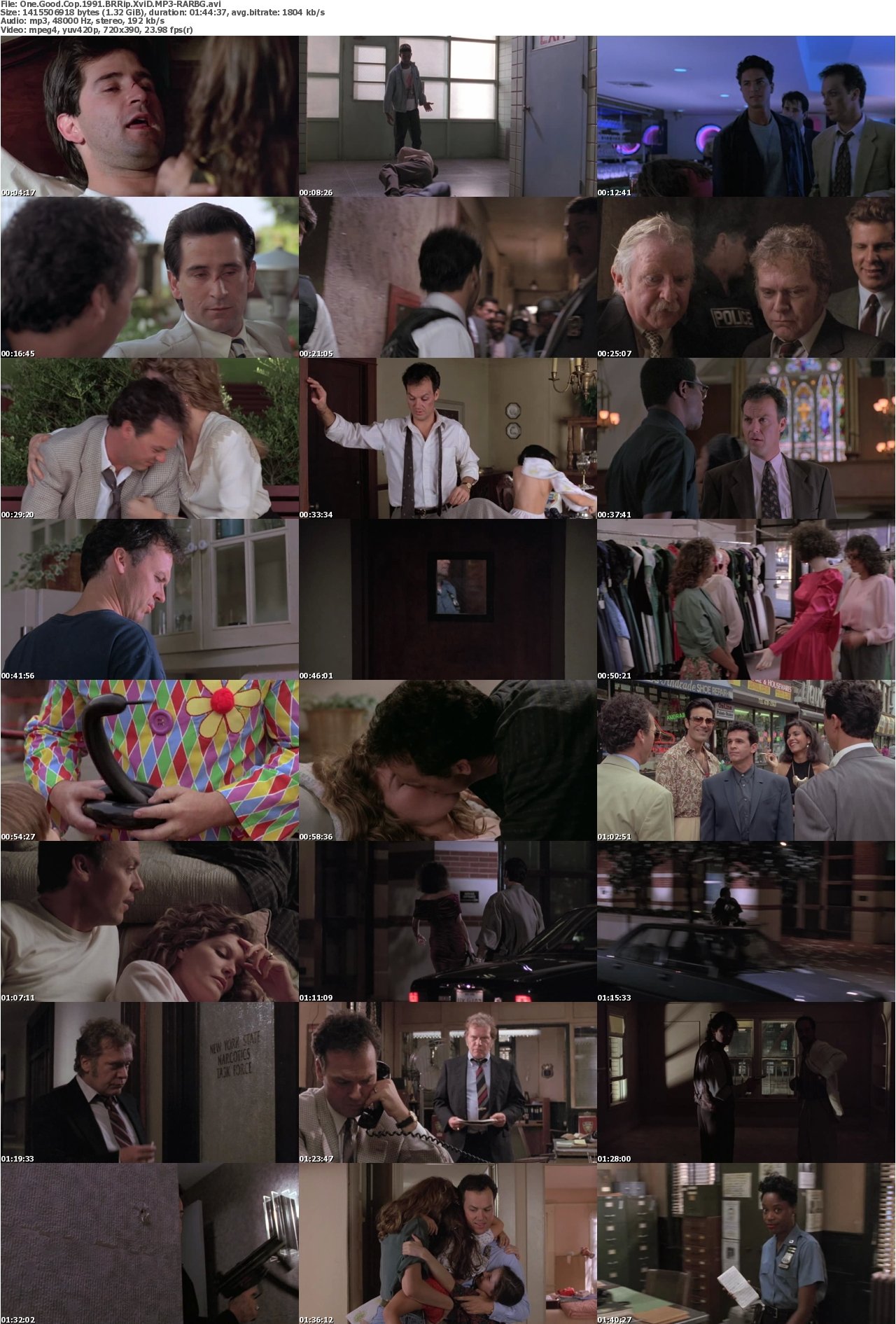 One Good Cop 1991 BRRip XviD MP3-RARBG