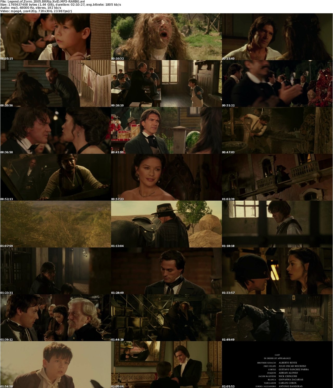 Legend of Zorro 2005 BRRip XviD MP3-RARBG
