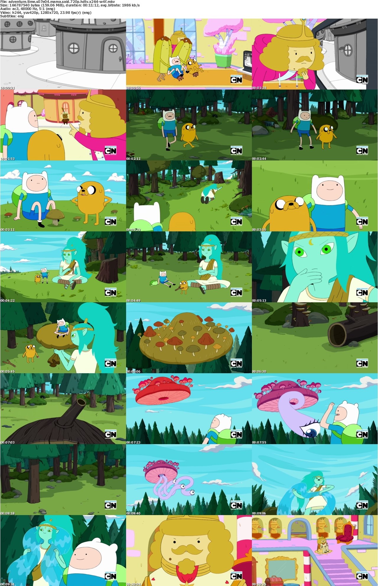 Adventure Time S07E04 Mama Said 720p HDTV x264-W4F