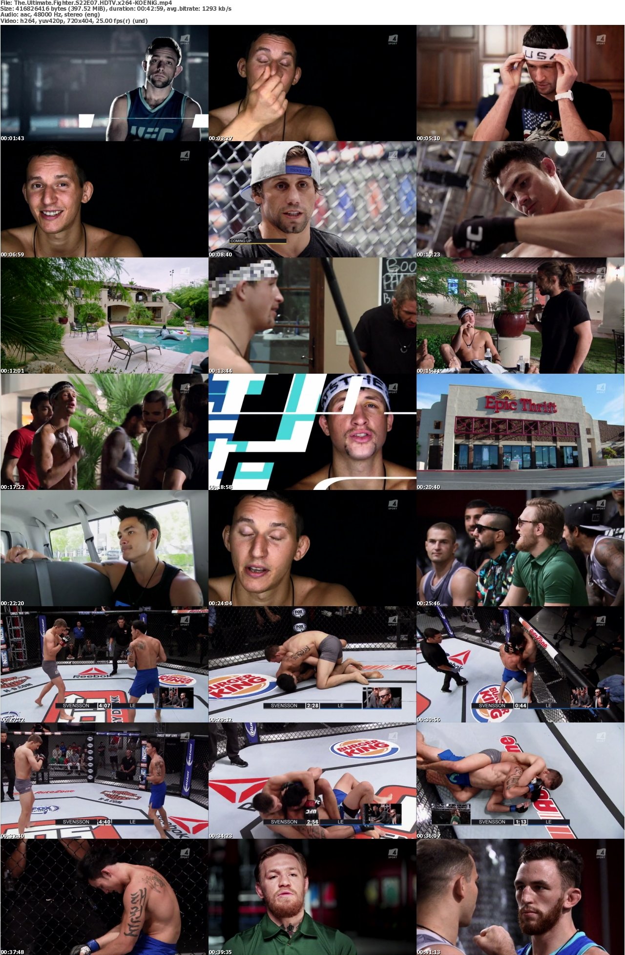 The Ultimate Fighter S22E07 HDTV x264-KOENiG