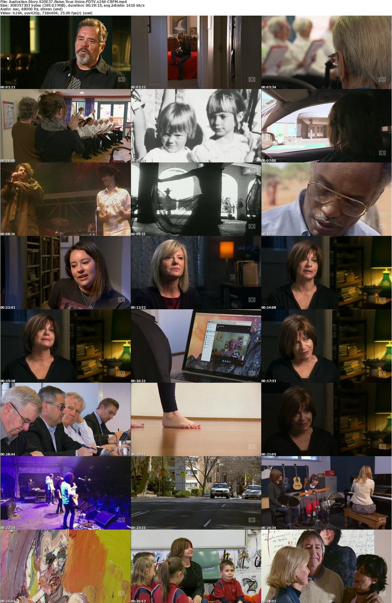 Australian Story S20E37 Raise Your Voice PDTV x264-CBFM