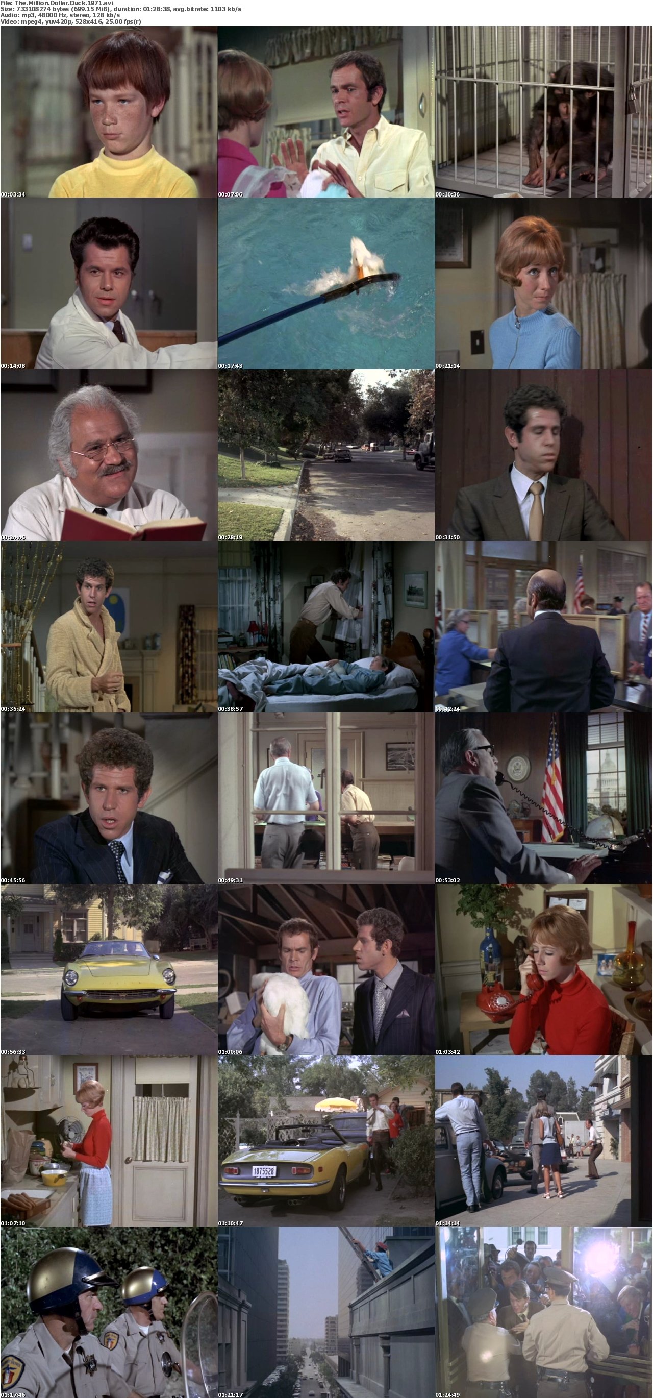 The Million Dollar Duck (1971)