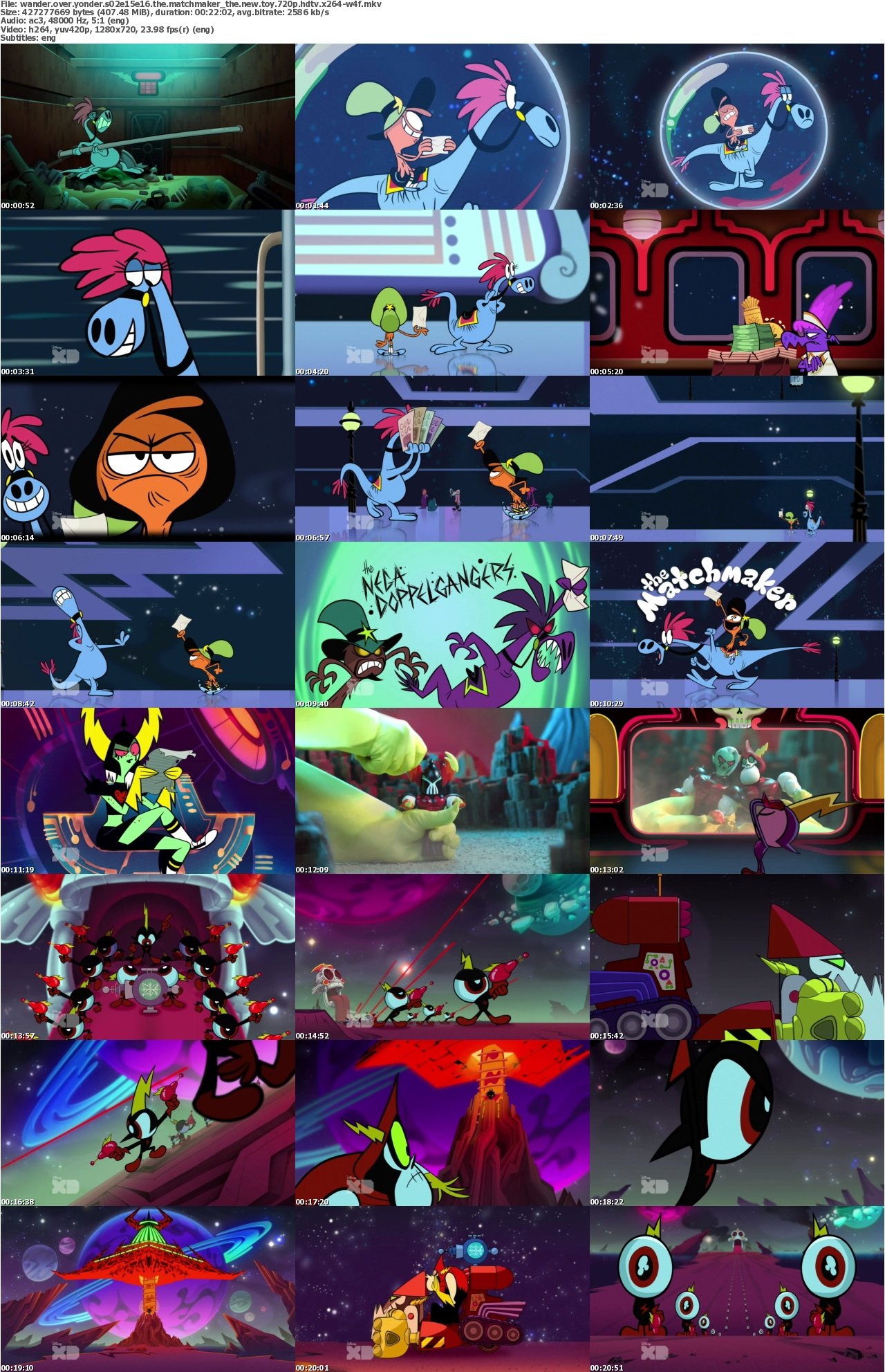 Wander Over Yonder S02E15E16 The Matchmaker_The New Toy 720p HDTV x264-W4F