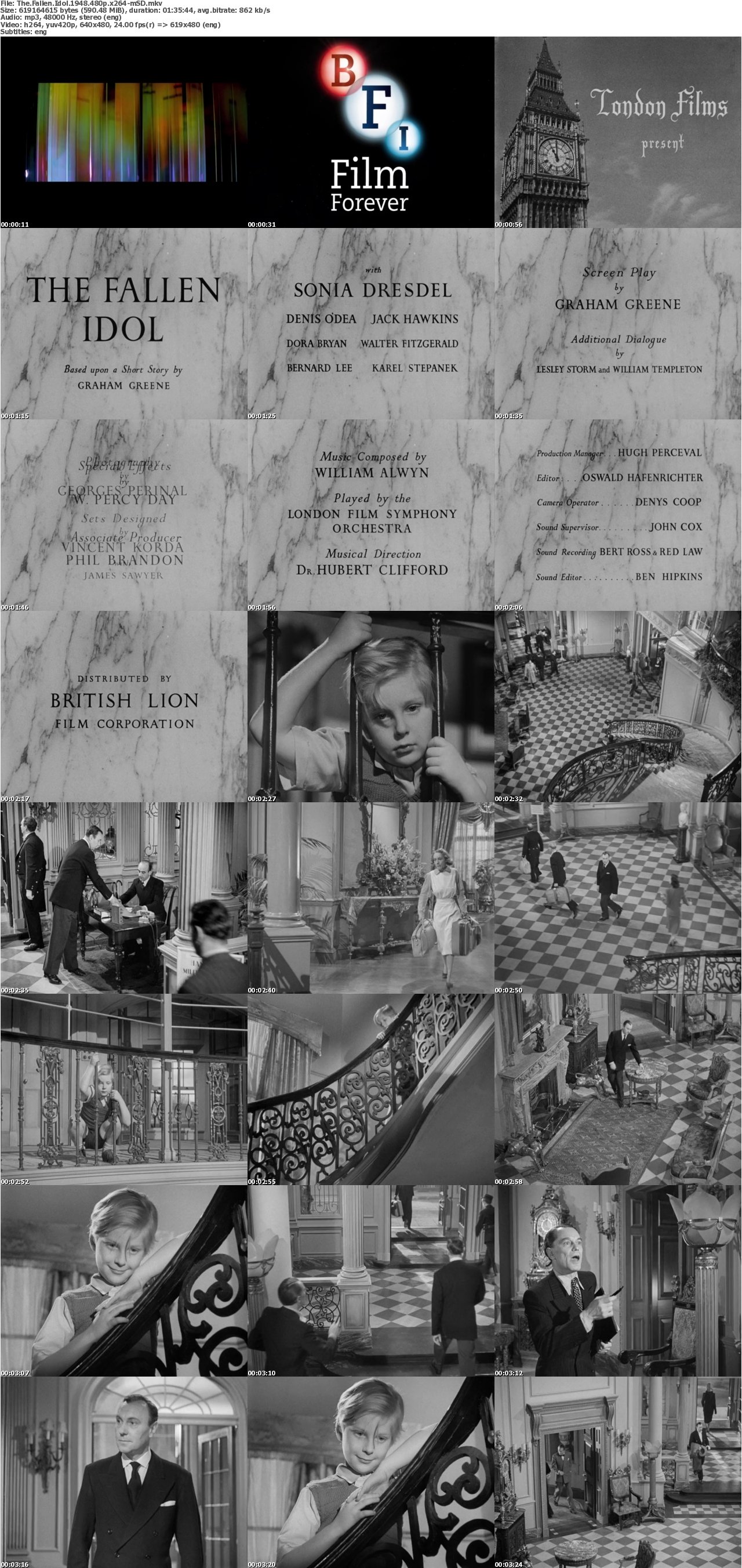The Fallen Idol 1948 480p x264-mSD