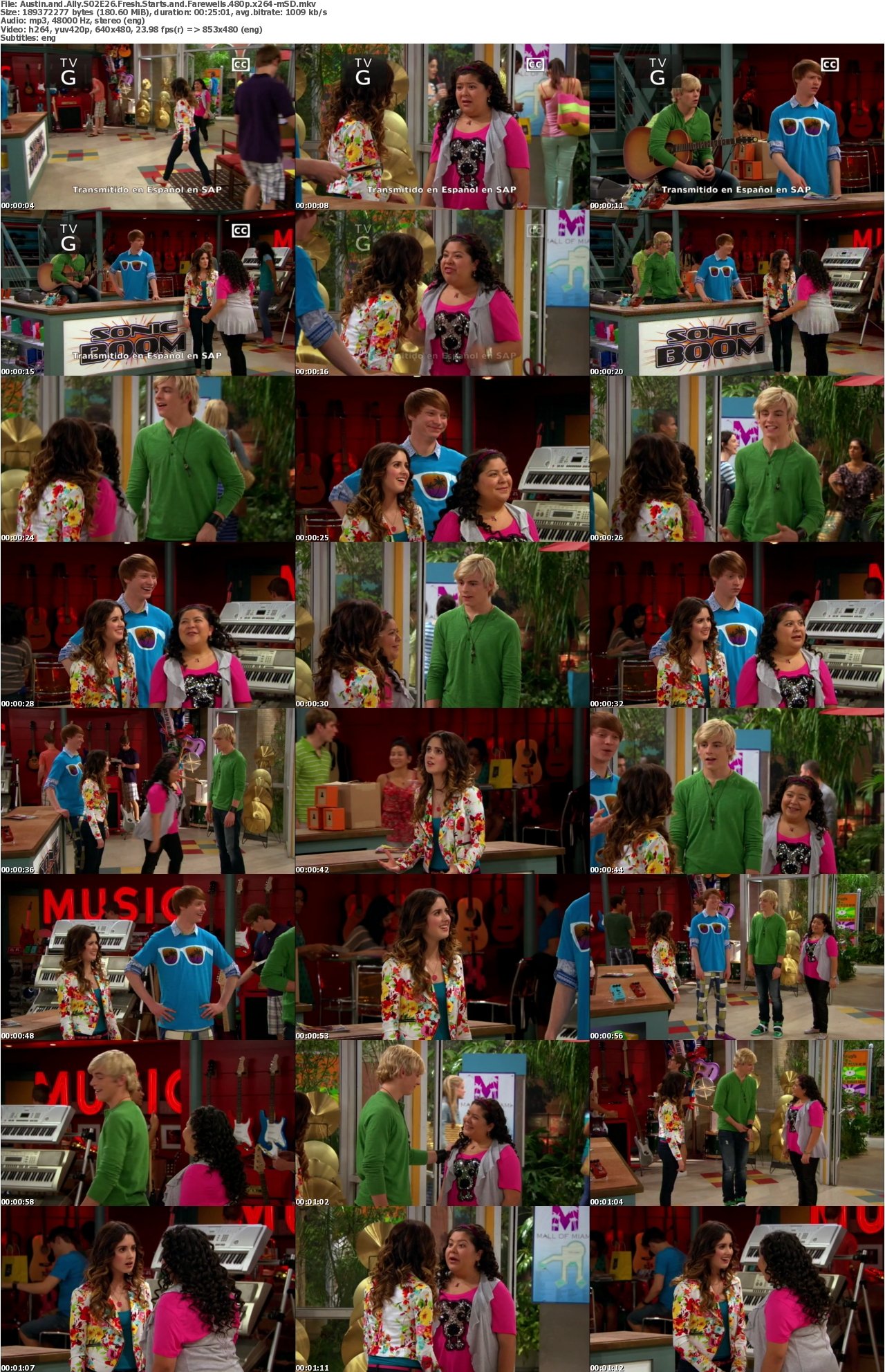 Austin and Ally S02E26 Fresh Starts and Farewells 480p x264-mSD