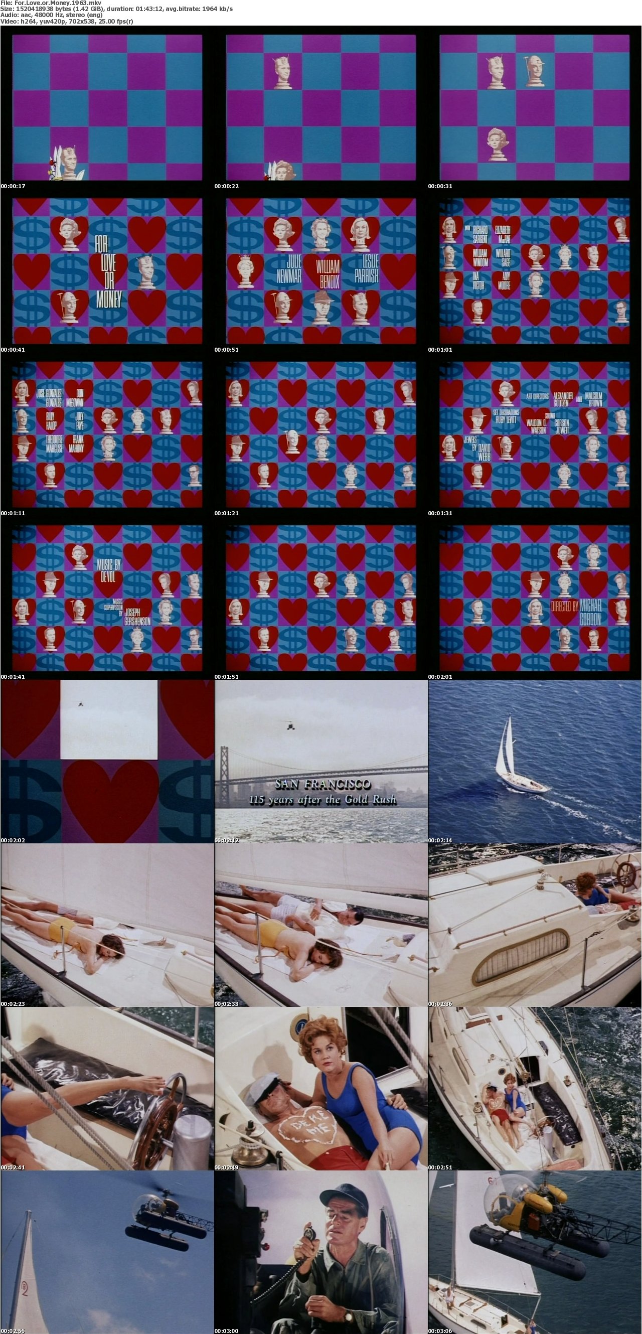 For Love or Money (1963)
