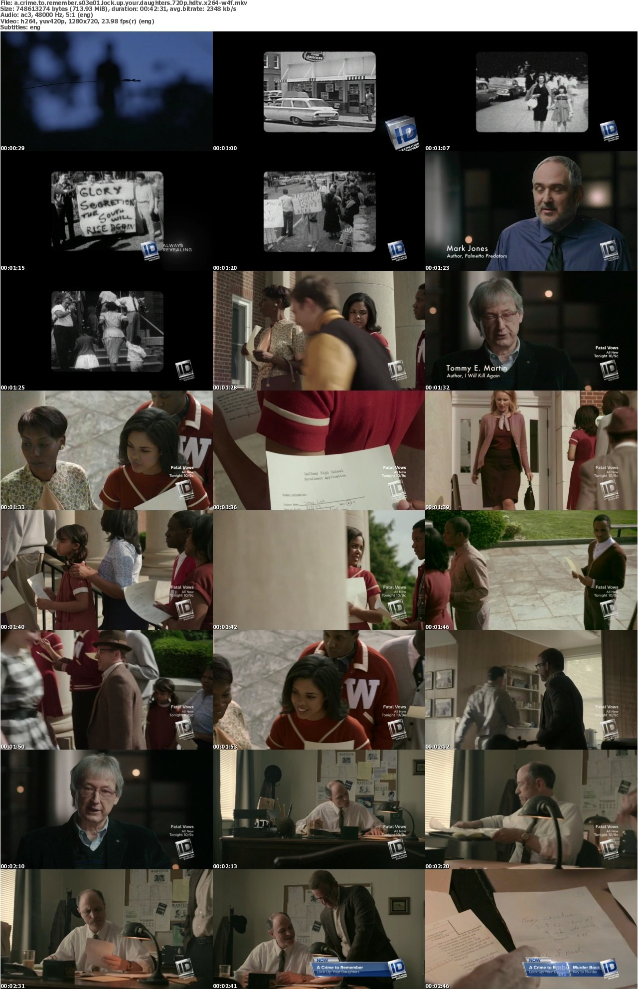 A Crime to Remember S03E01 Lock Up Your Daughters 720p HDTV x264-W4F