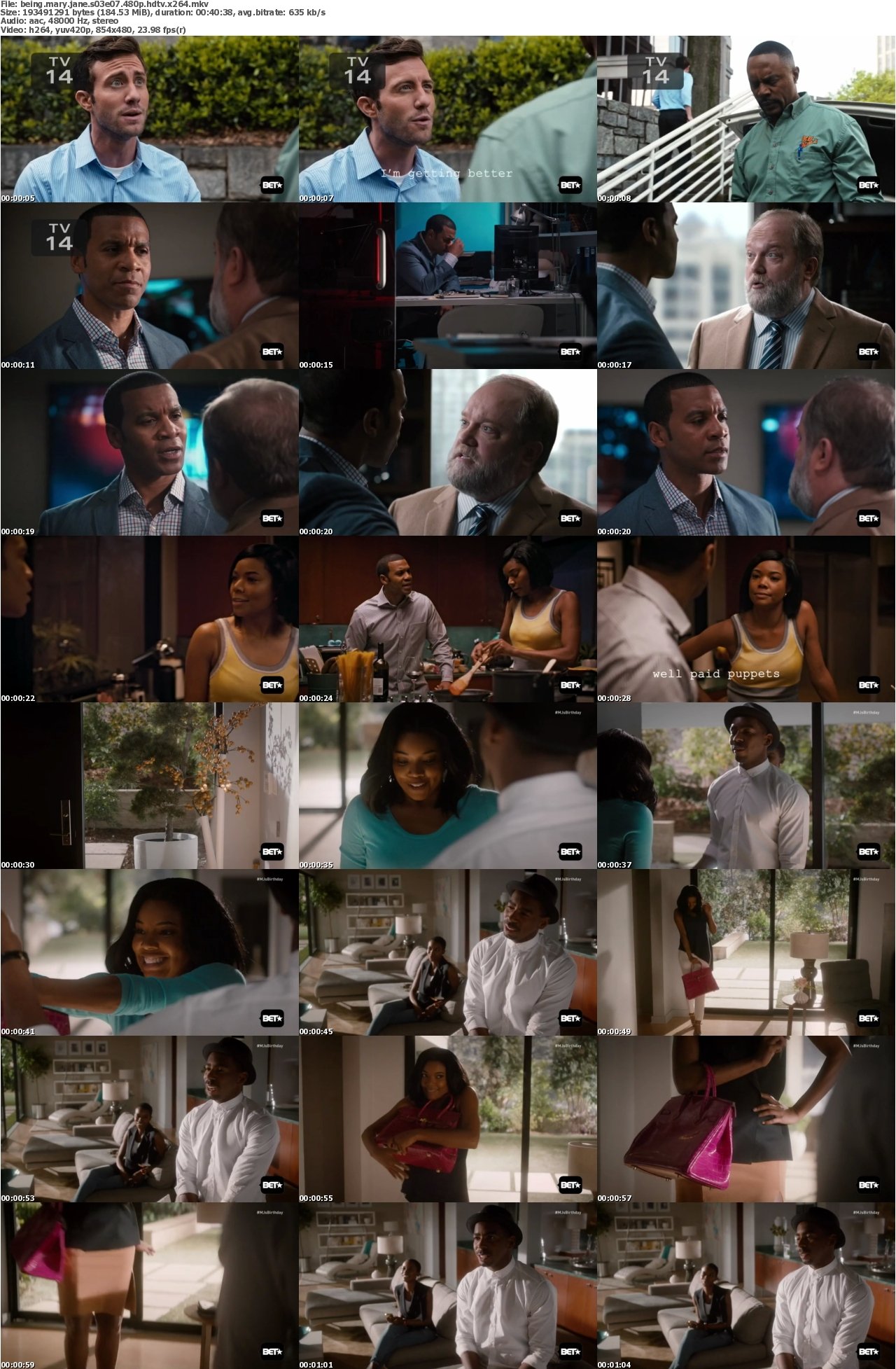 Being Mary Jane S03E07 480p HDTV x264
