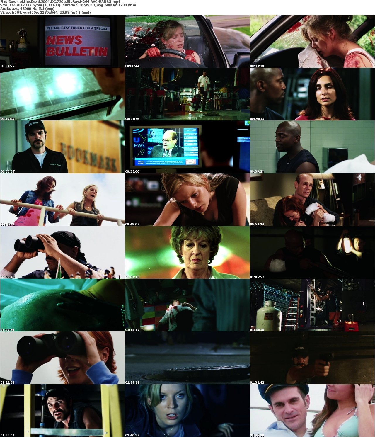 Dawn of the Dead 2004 DC 720p BluRay H264 AAC-RARBG