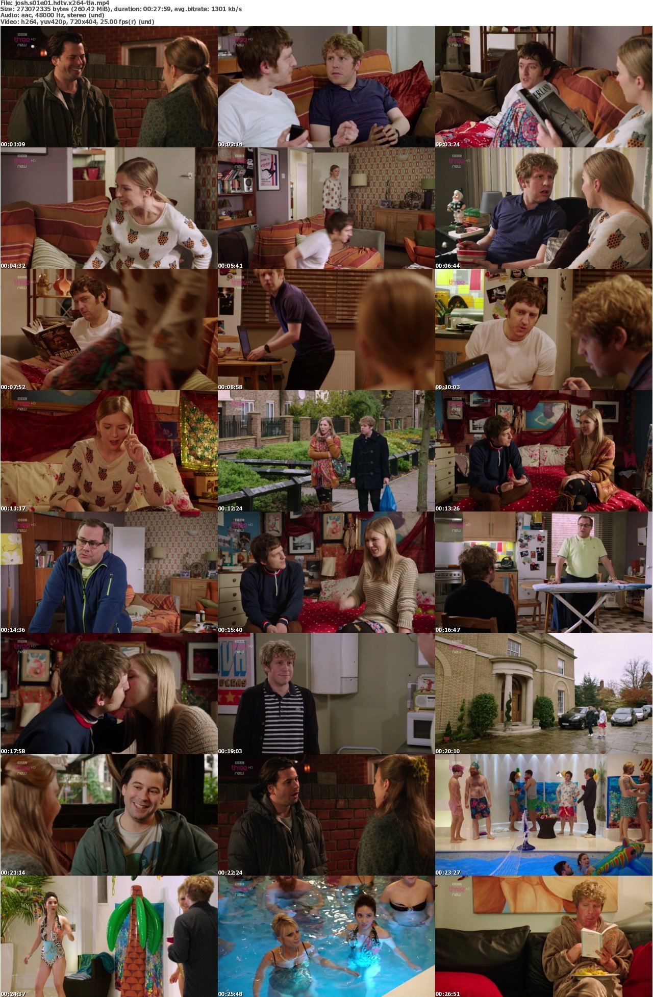 Josh S01E01 HDTV x264-TLA