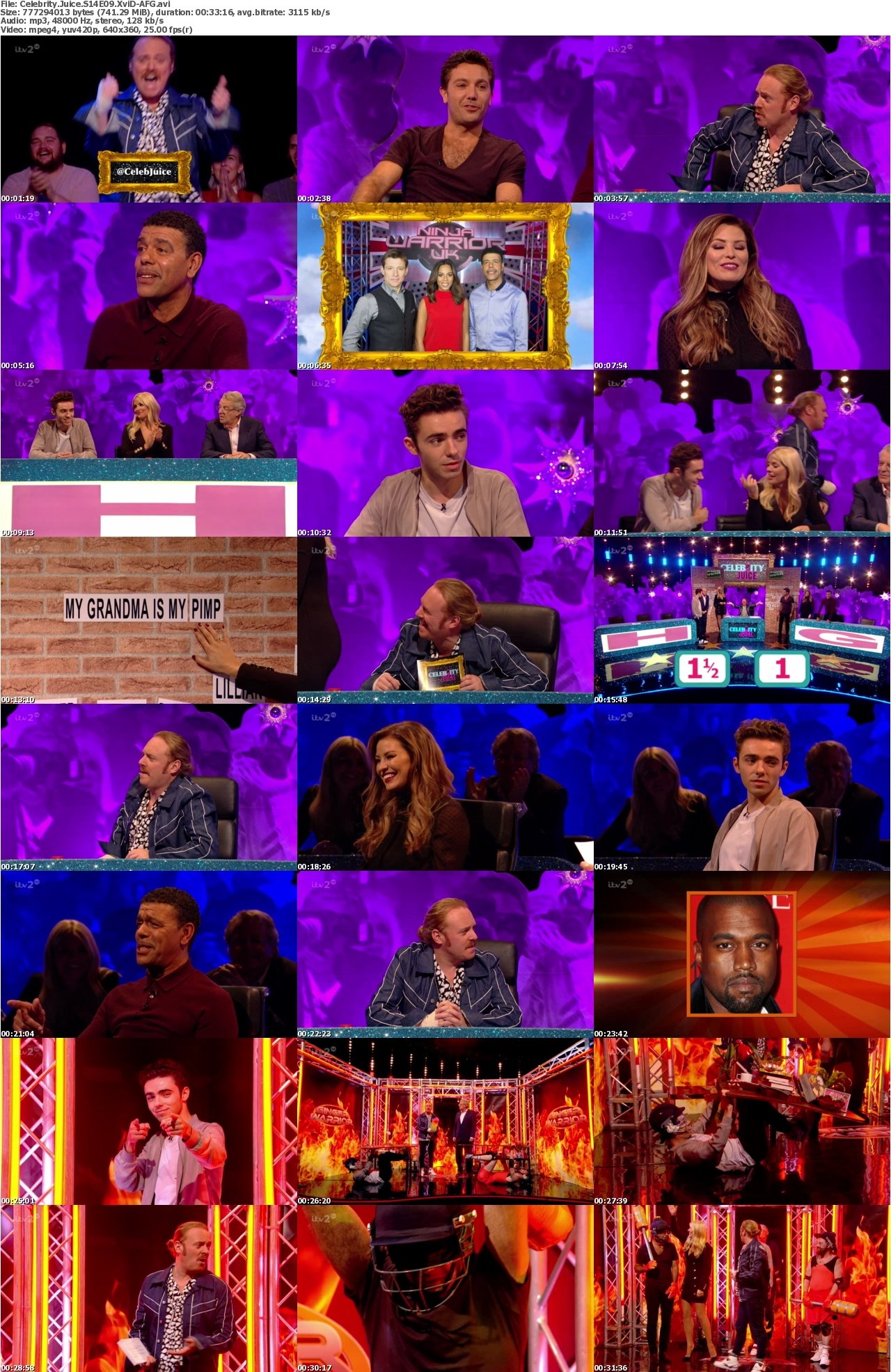Celebrity Juice S14E09 XviD-AFG