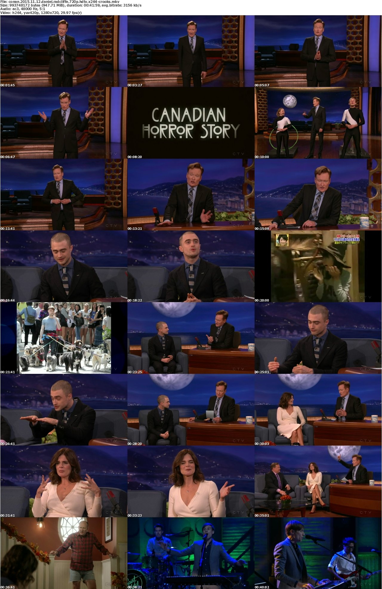 Conan 2015.11 12 Daniel Radcliffe 720p HDTV x264-CROOKS