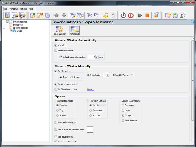 Actual Window Minimizer 8.6.1 Multilingual
