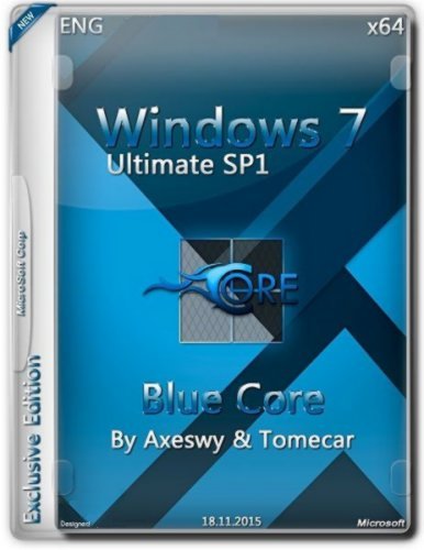 Windows 7 Ultimate x64 Blue Core ENG