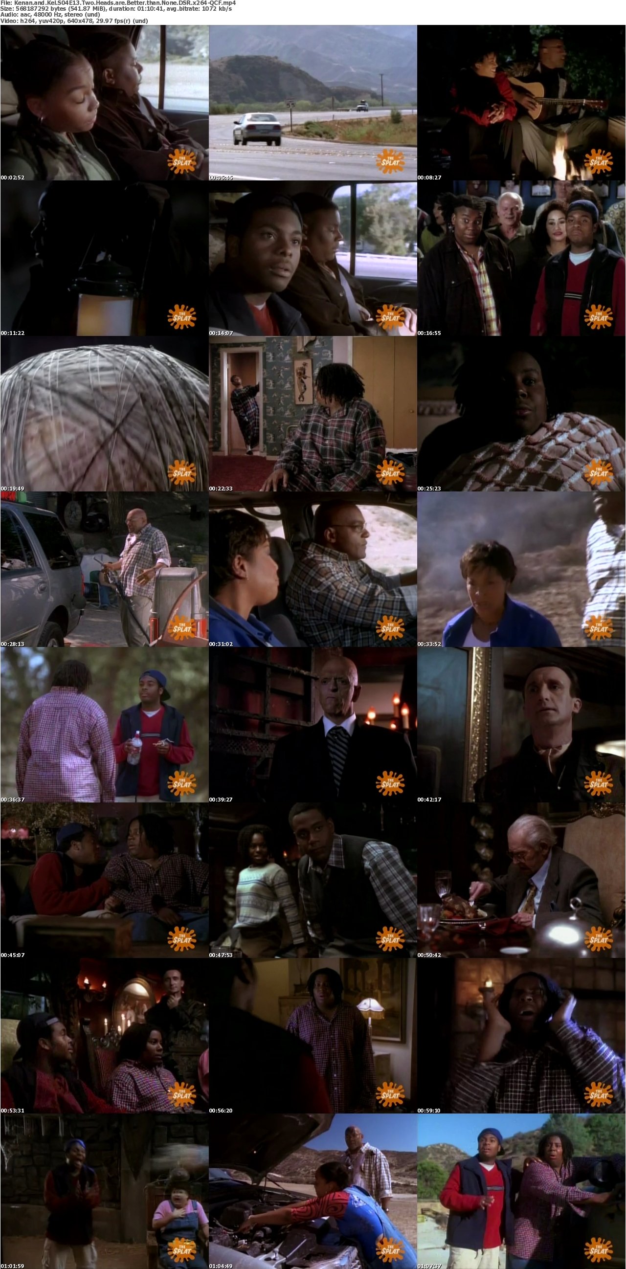 Kenan and Kel S04E13 Two Heads are Better than None DSR x264-QCF