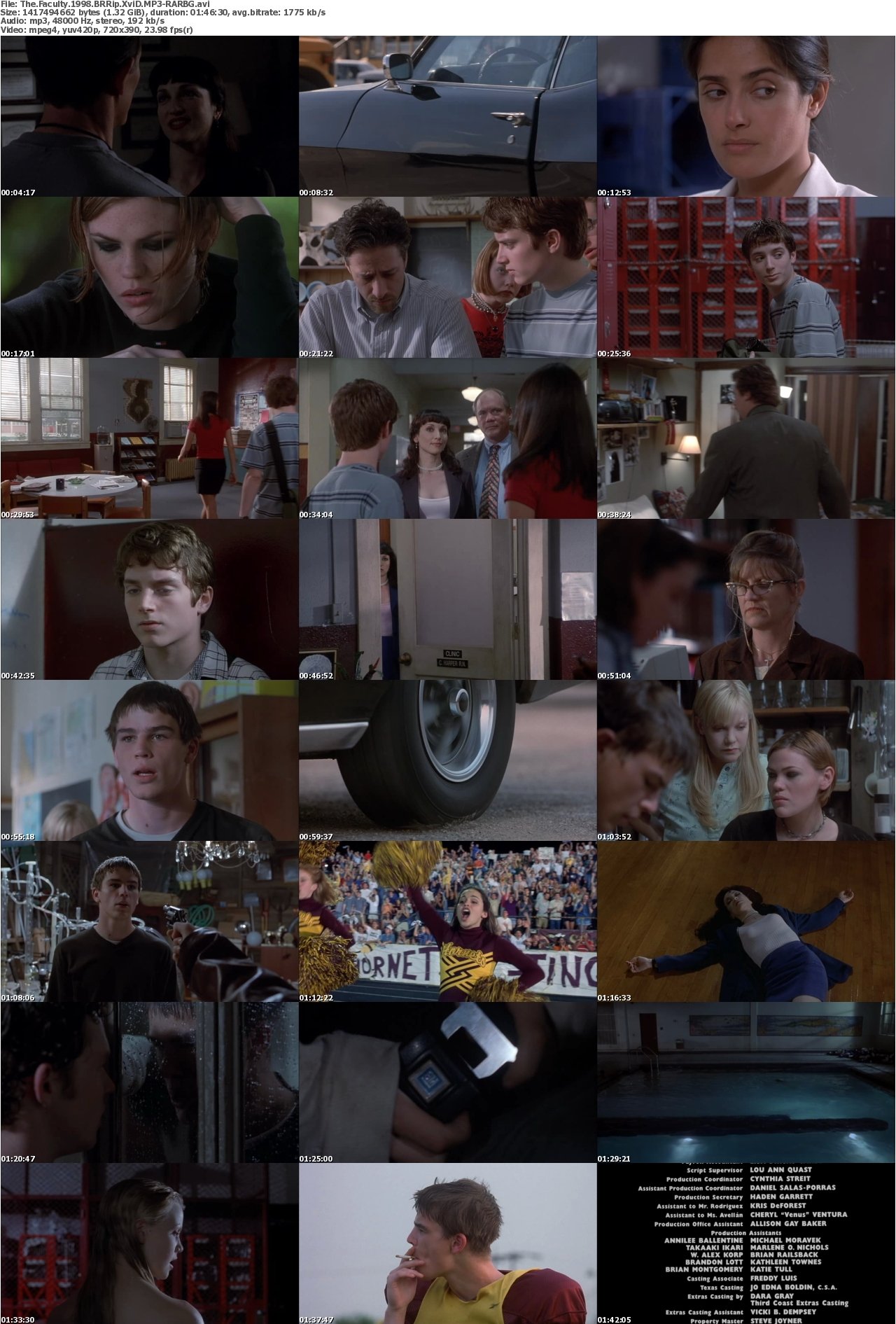 The Faculty 1998 BRRip XviD MP3-RARBG