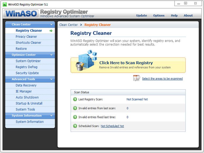 WinASO Registry Optimizer v5.1.0.0 + Portable