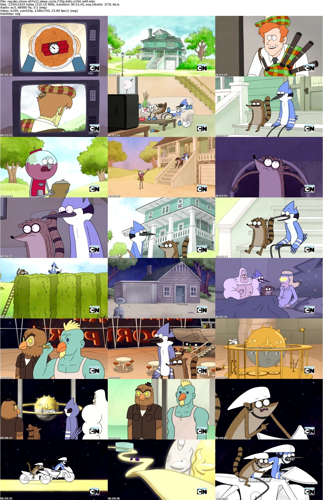 Regular Show S07E12 Sleep Cycle 720p HDTV x264-W4F