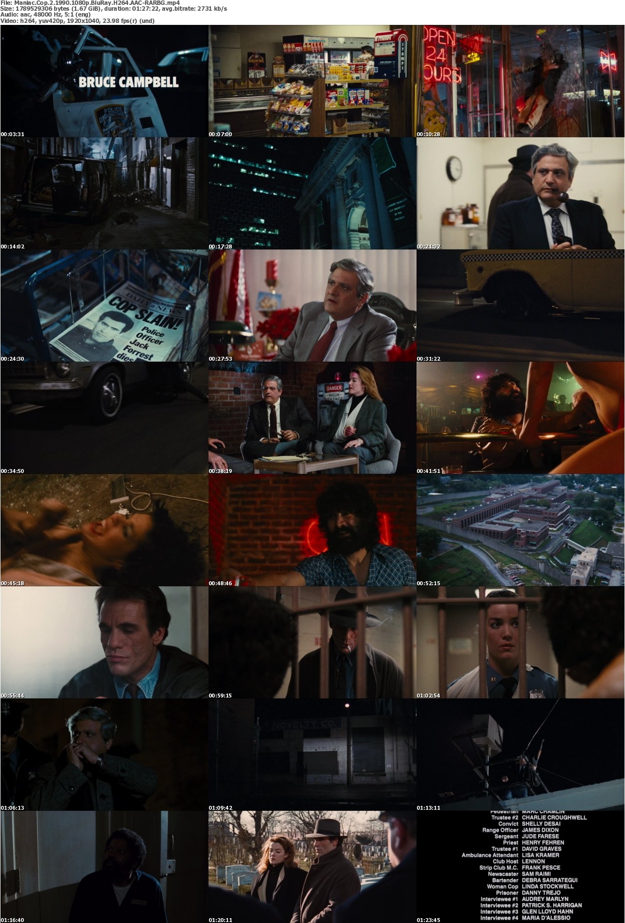 Maniac Cop 2 1990 1080p BluRay H264 AAC-RARBG