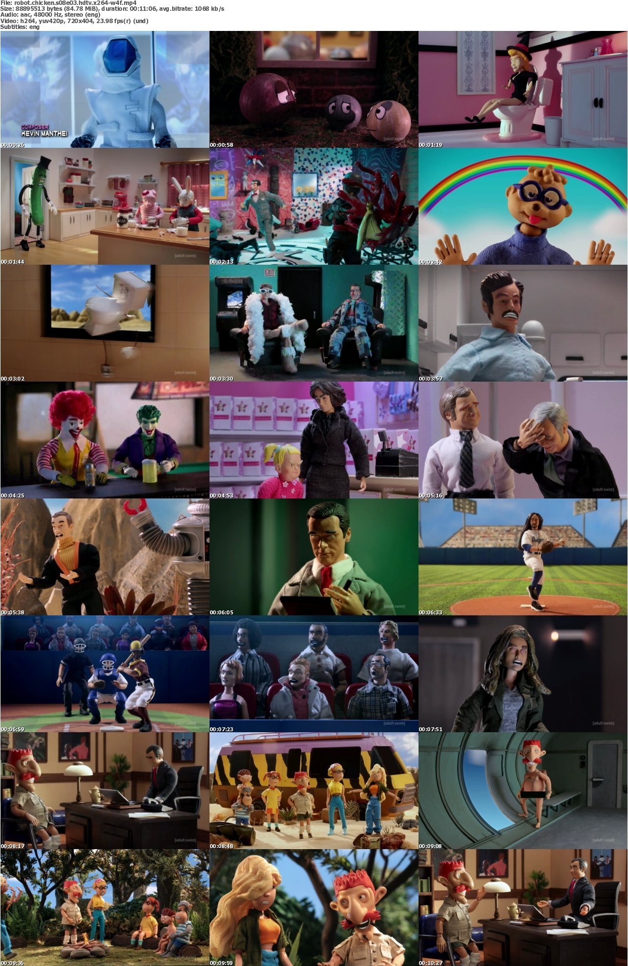 Robot Chicken S08E03 HDTV x264-W4F