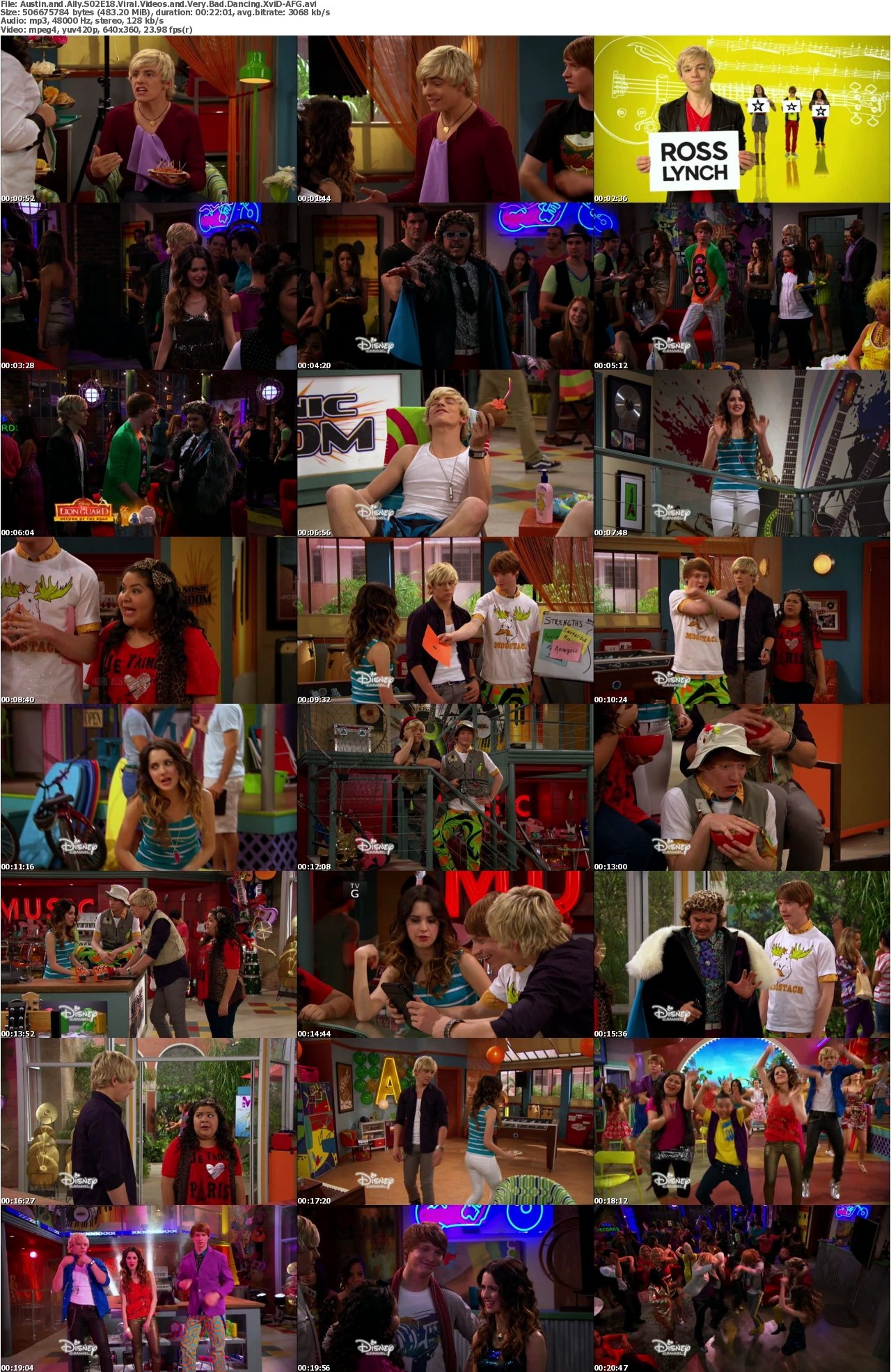 Austin and Ally S02E18 Viral Videos and Very Bad Dancing XviD-AFG