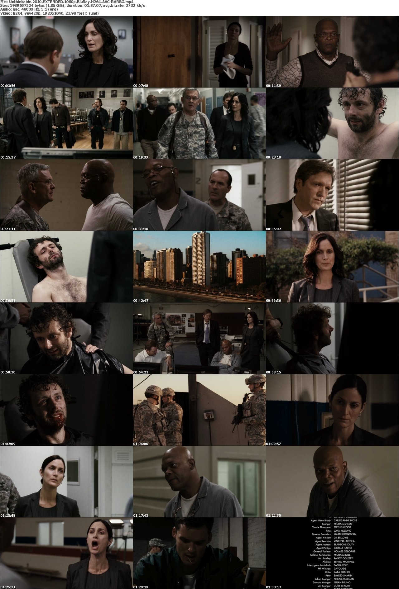 Unthinkable 2010 EXTENDED 1080p BluRay H264 AAC-RARBG