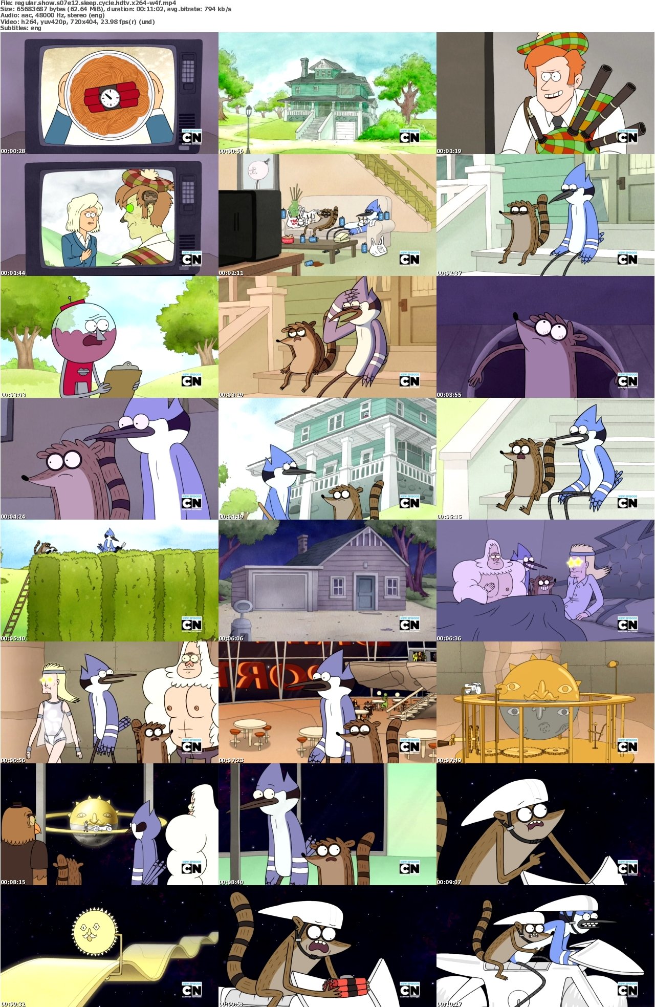 Regular Show S07E12 Sleep Cycle HDTV x264-W4F
