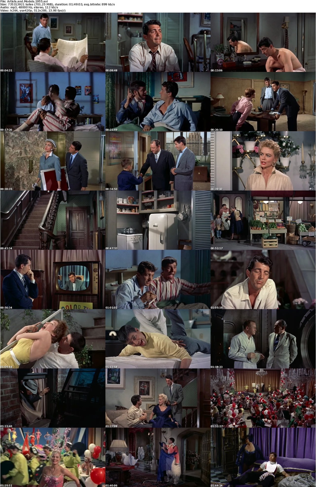Artists and Models (1955)