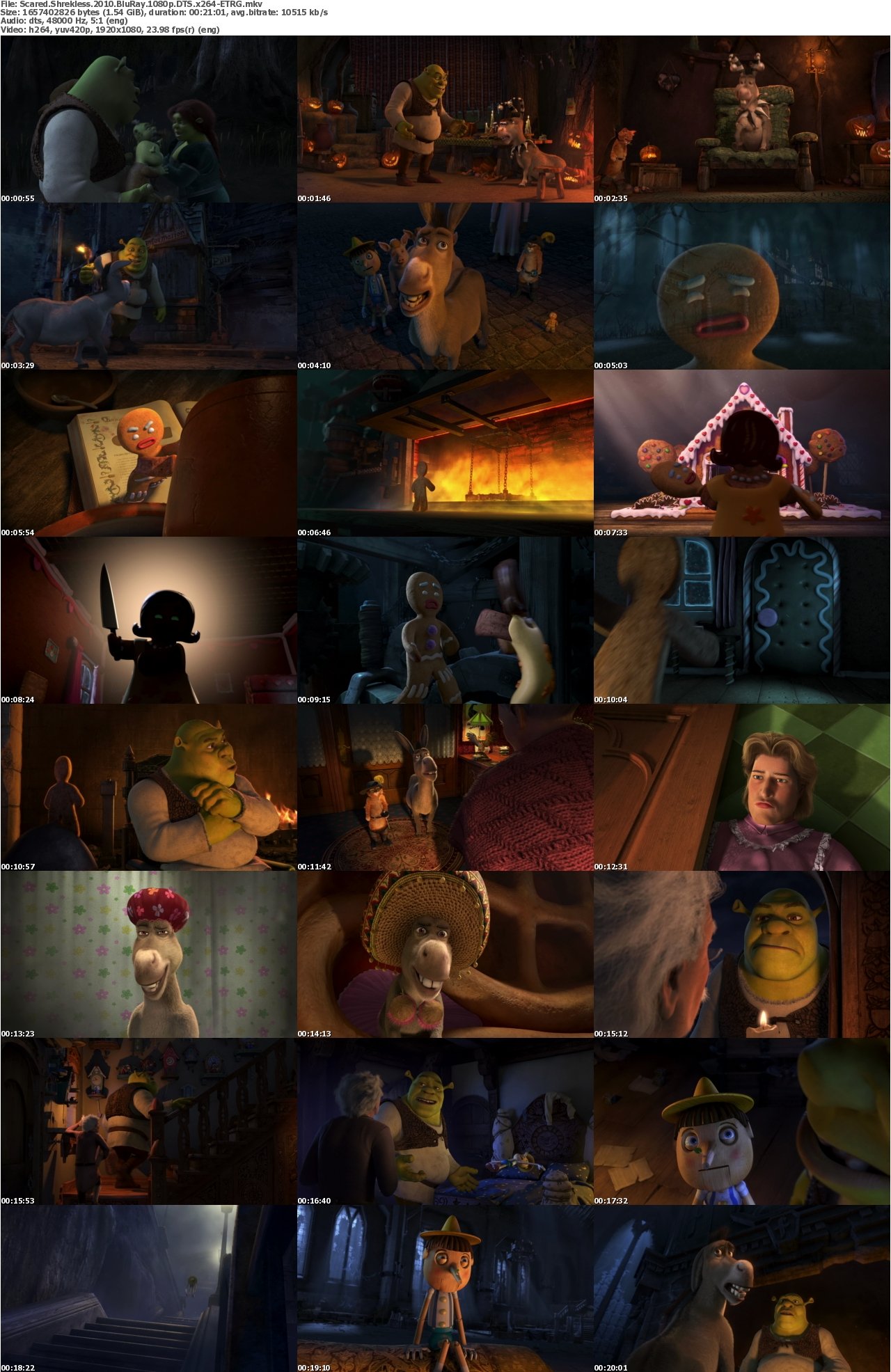 Scared Shrekless 2010 BluRay 1080p DTS x264-ETRG
