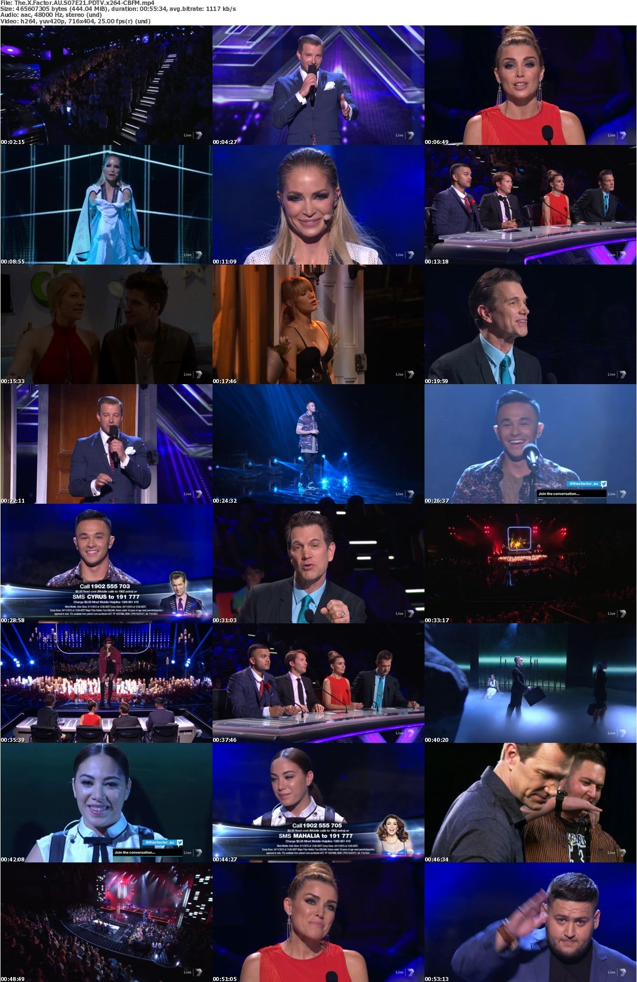 The X Factor AU S07E21 PDTV x264-CBFM