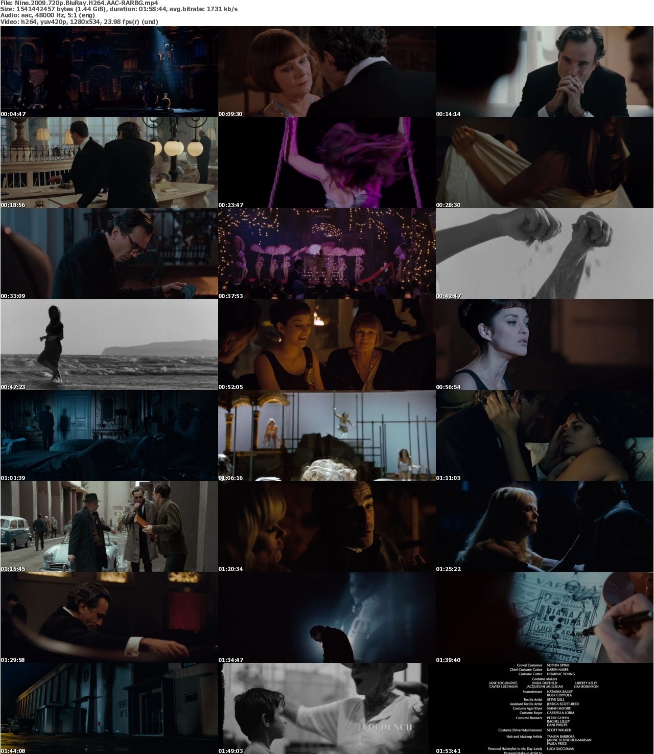 Nine 2009 720p BluRay H264 AAC-RARBG