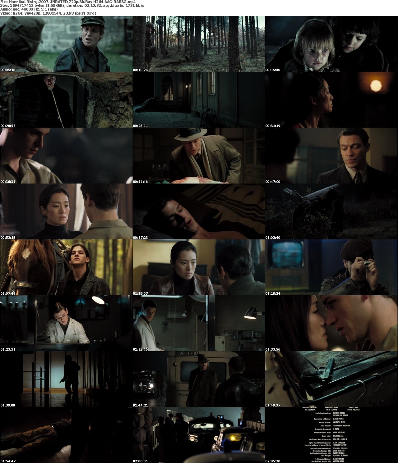 Hannibal Rising 2007 UNRATED 720p BluRay H264 AAC-RARBG