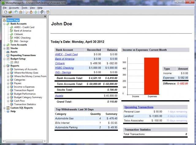 Money Manager Ex 1.2.3 (x86/x64) Multilingual + Portable