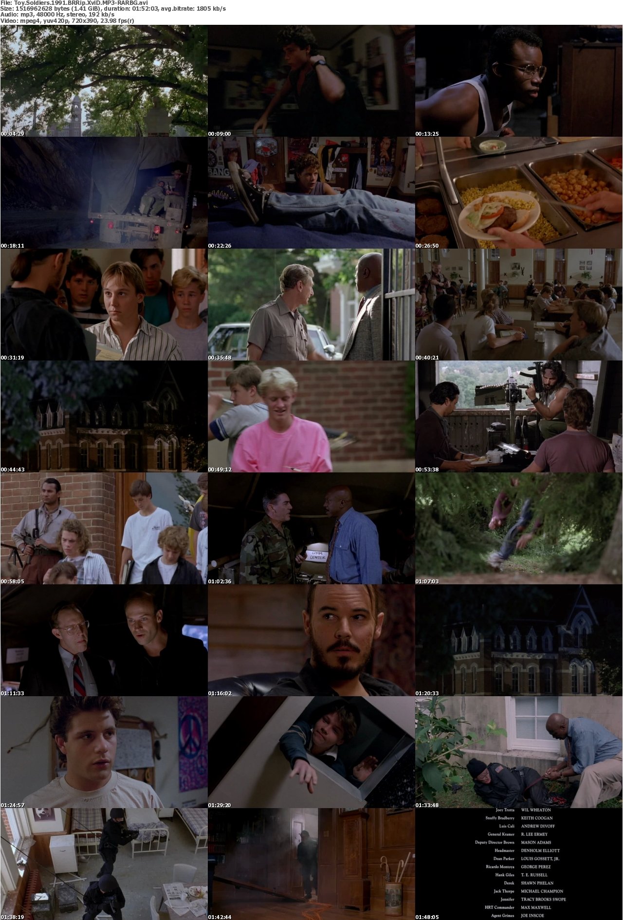 Toy Soldiers 1991 BRRip XviD MP3-RARBG