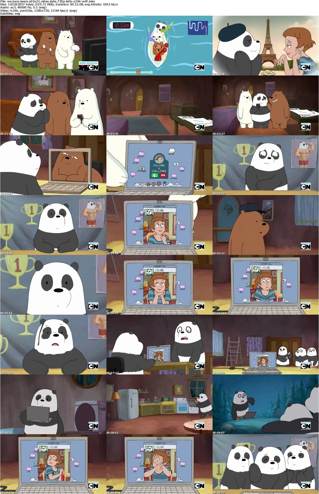 We Bare Bears S01E21 Video Date 720p HDTV x264-W4F