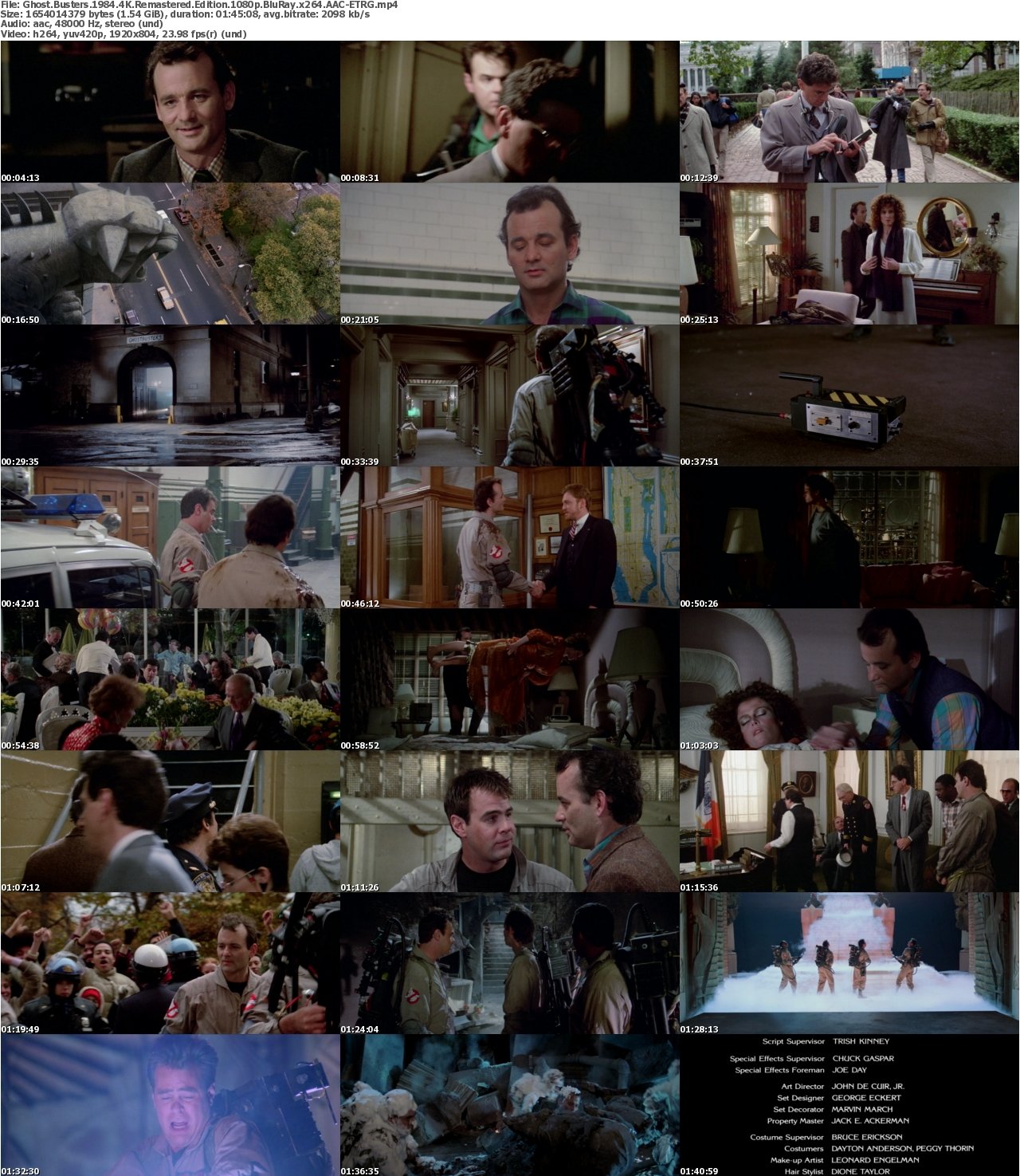 Ghost Busters 1984 4K Remastered Edition 1080p BluRay x264 AAC-ETRG