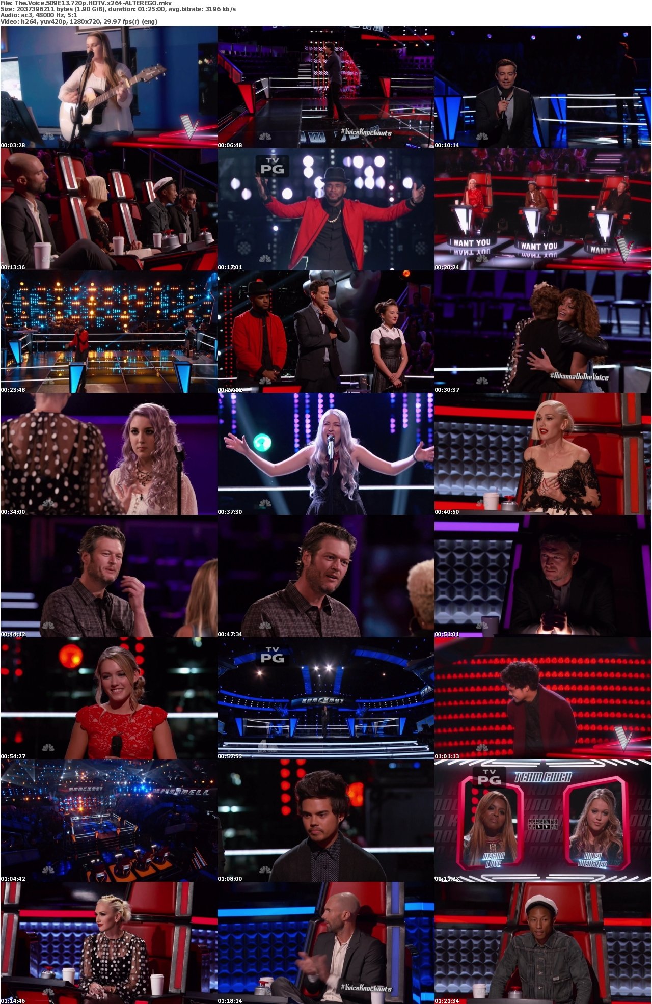 The Voice S09E13 720p HDTV x264-ALTEREGO