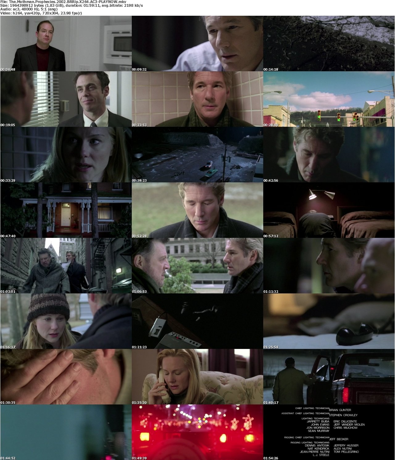 The Mothman Prophecies 2002 BRRip X264 AC3-PLAYNOW