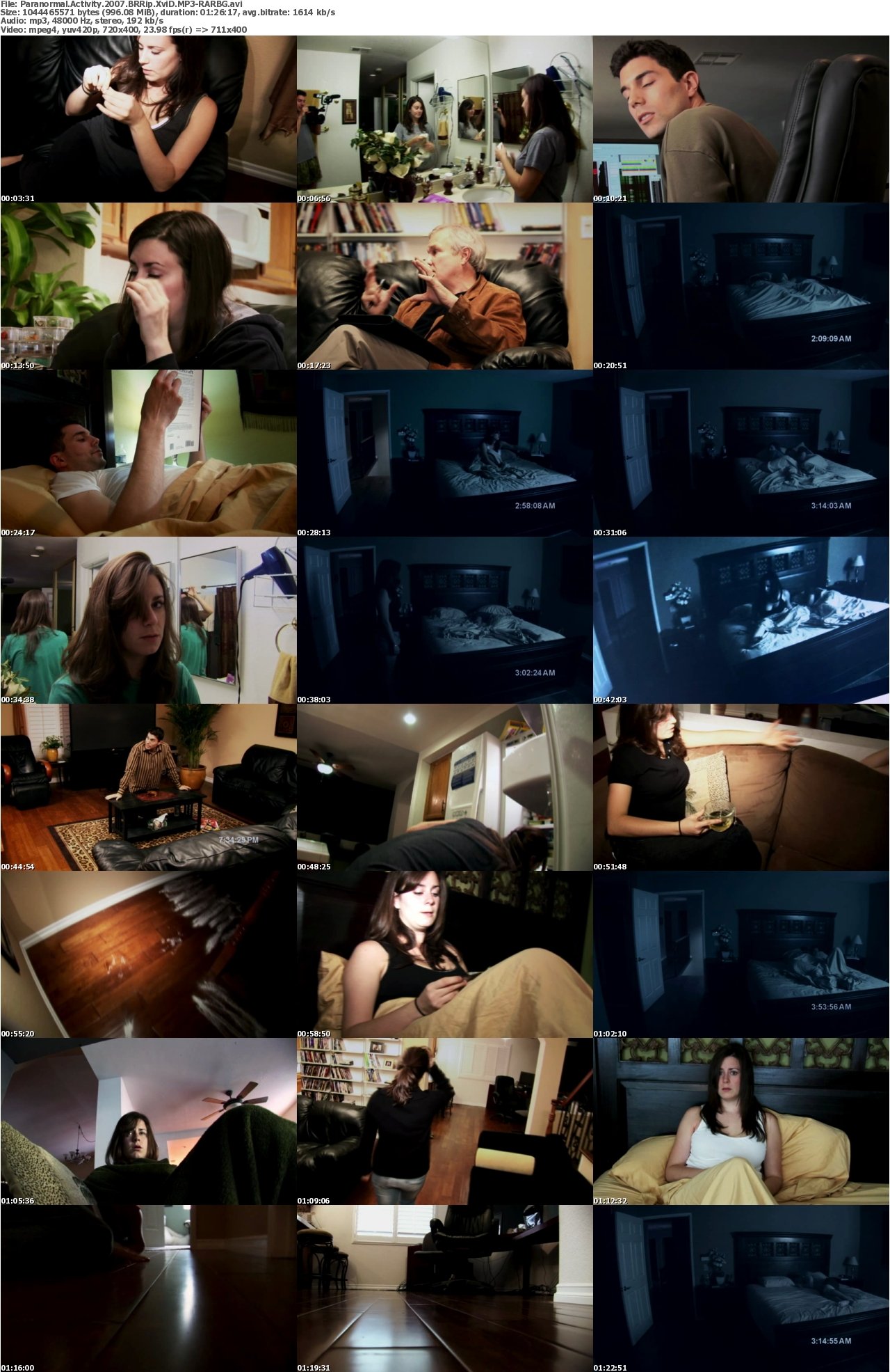 Paranormal Activity 2007 BRRip XviD MP3-RARBG