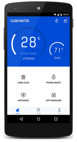 Clean Master (Boost &amp; AppLock) v5.11.1 build 51113680 Free
