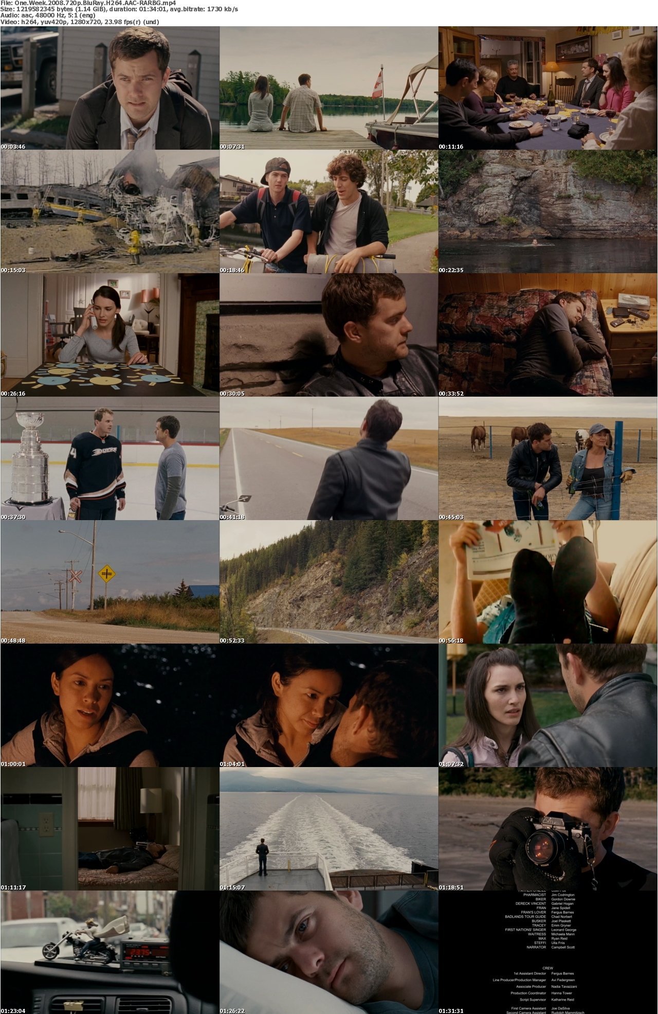 One Week 2008 720p BluRay H264 AAC-RARBG