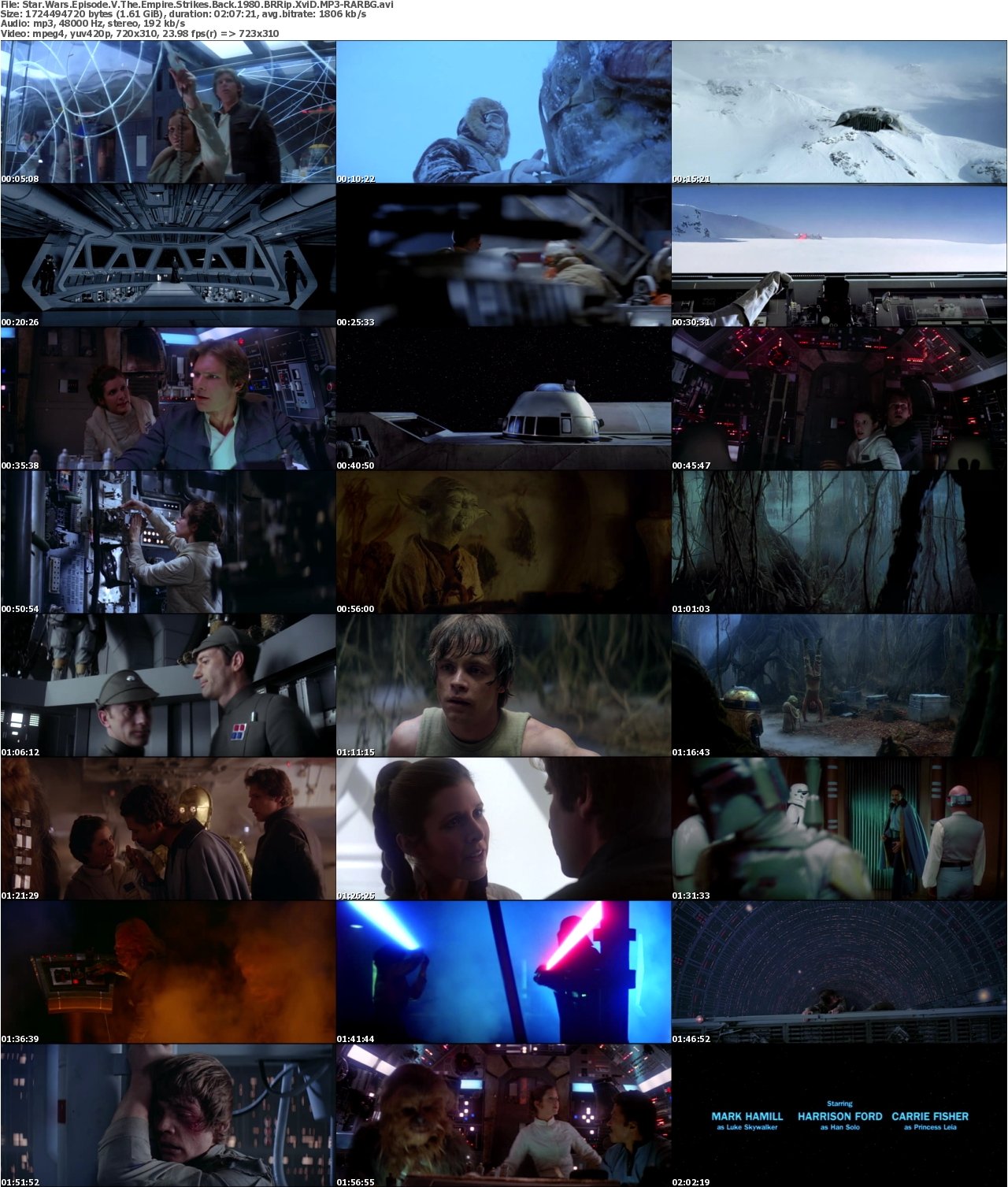 Star Wars Episode V The Empire Strikes Back 1980 BRRip XviD MP3-RARBG