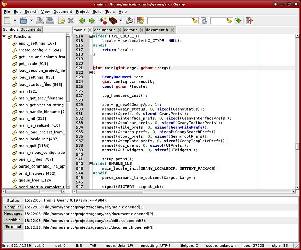 Geany 1.26 + Portable 1.24