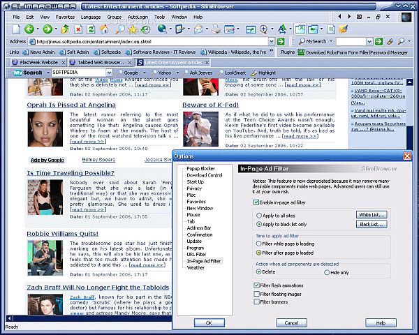 Portable SlimBrowser 7.00 Build 132 with Skins + Portable