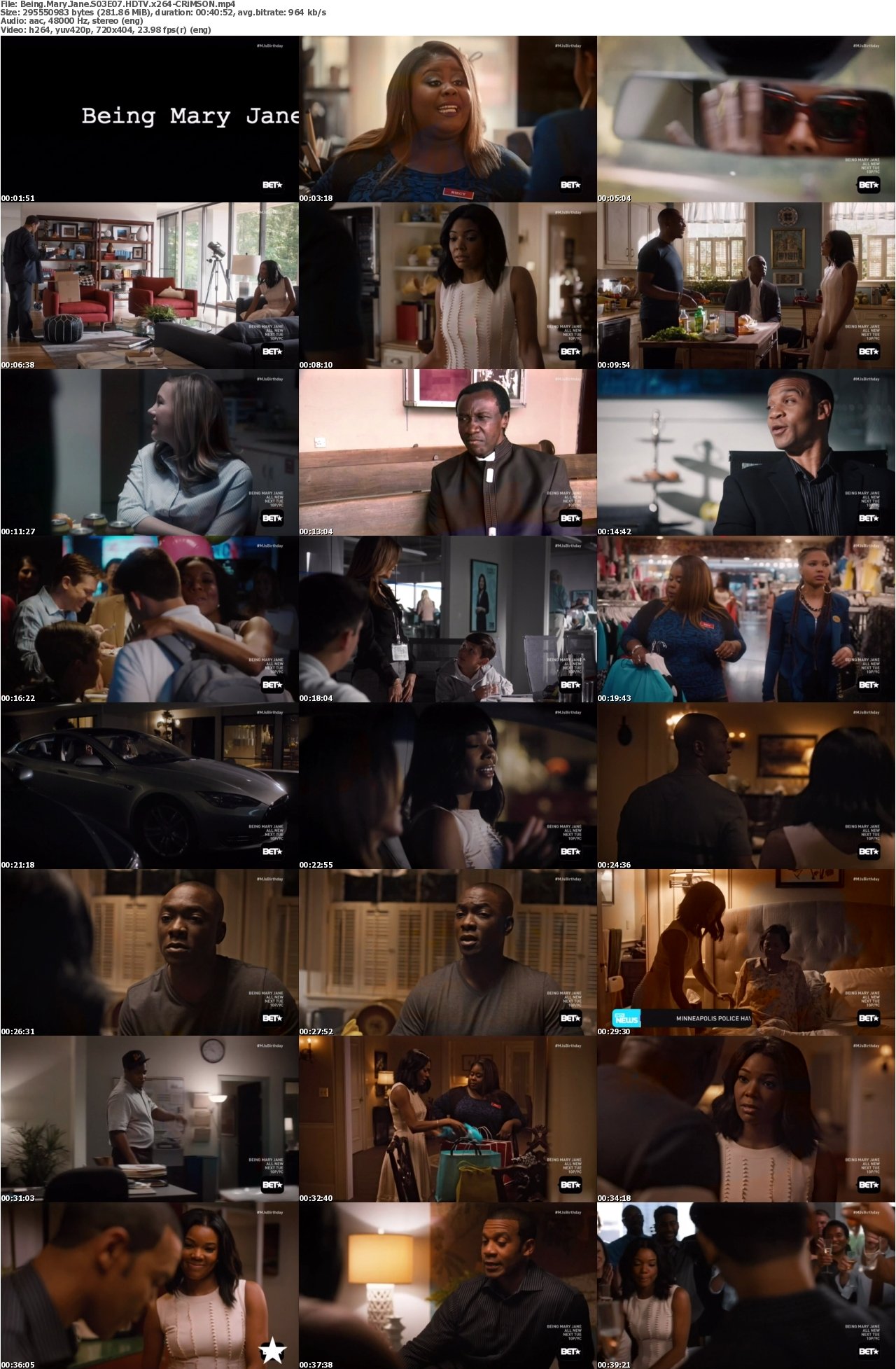 Being Mary Jane S03E07 HDTV x264-CRiMSON