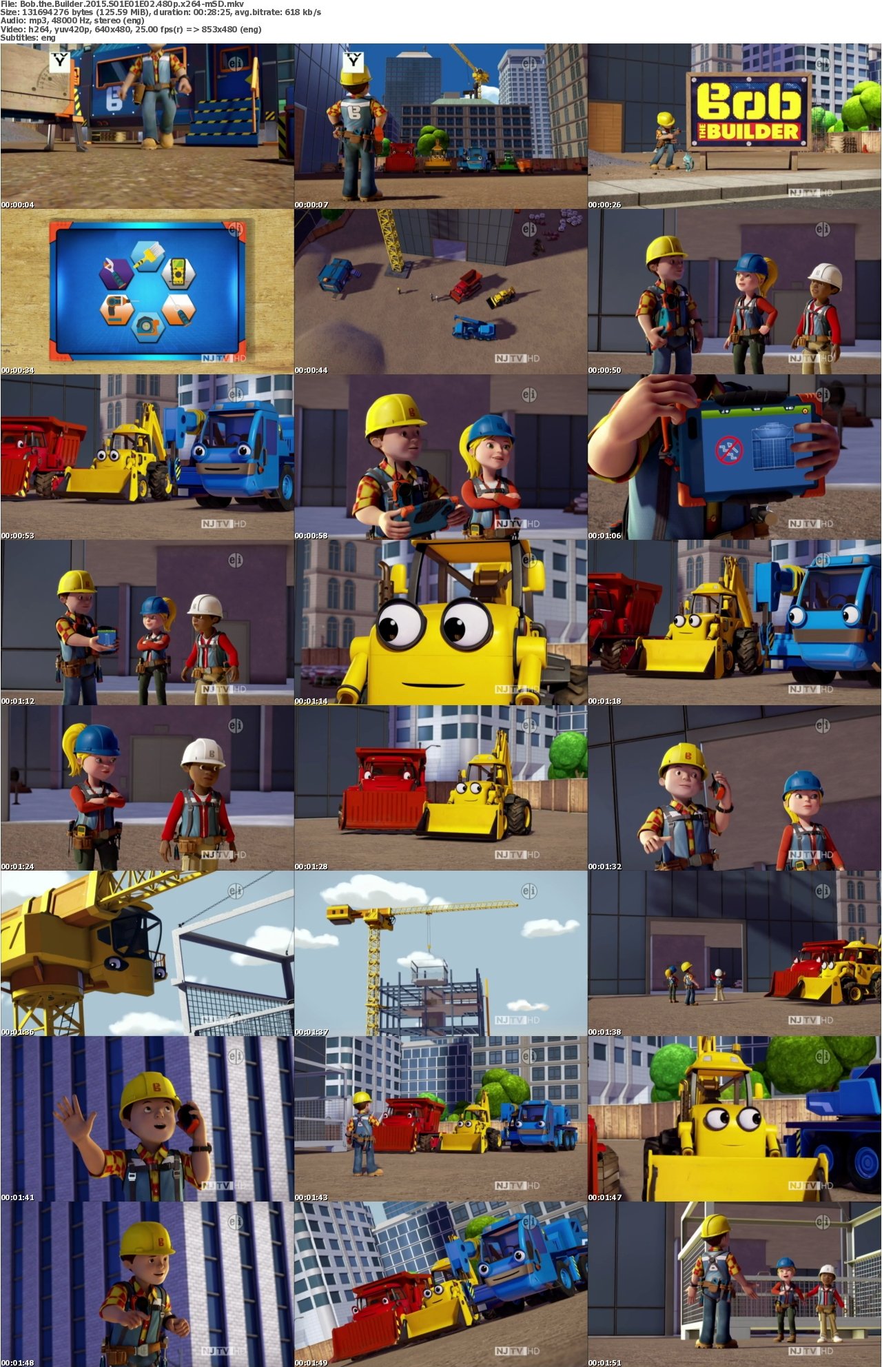 Bob the Builder 2015 S01E01E02 480p x264-mSD