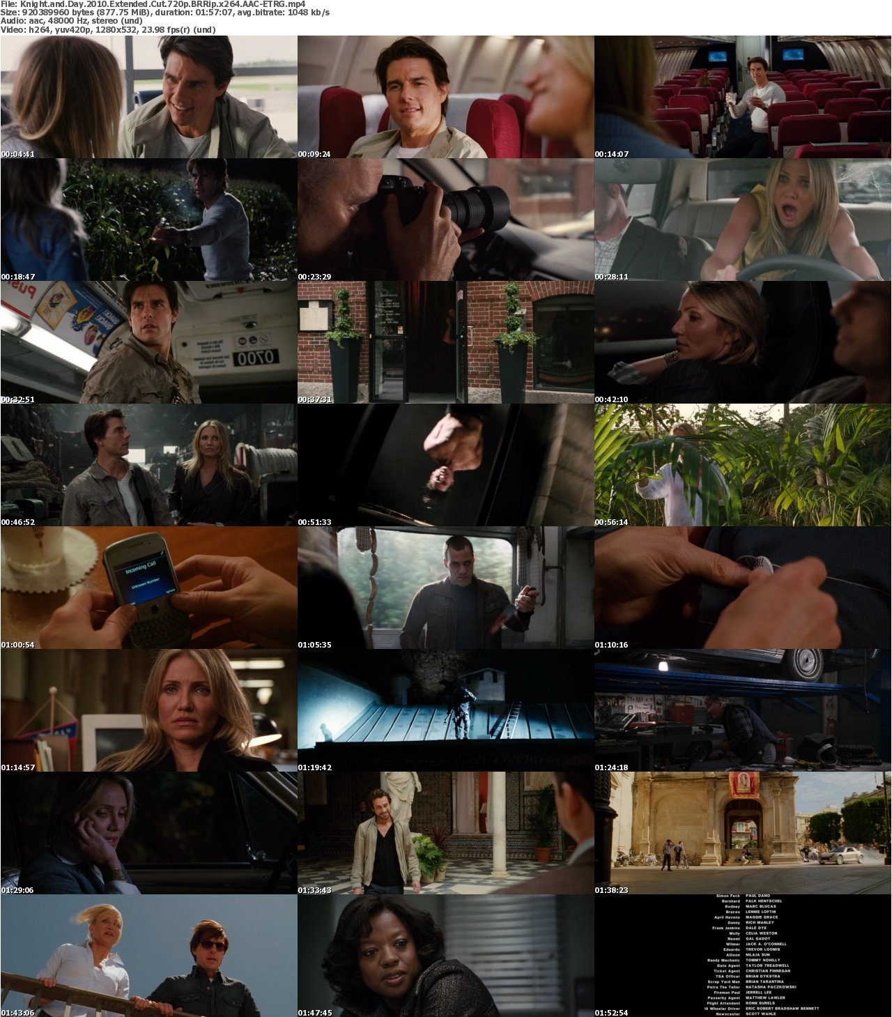 Knight and Day 2010 Extended Cut 720p BRRip x264 AAC-ETRG