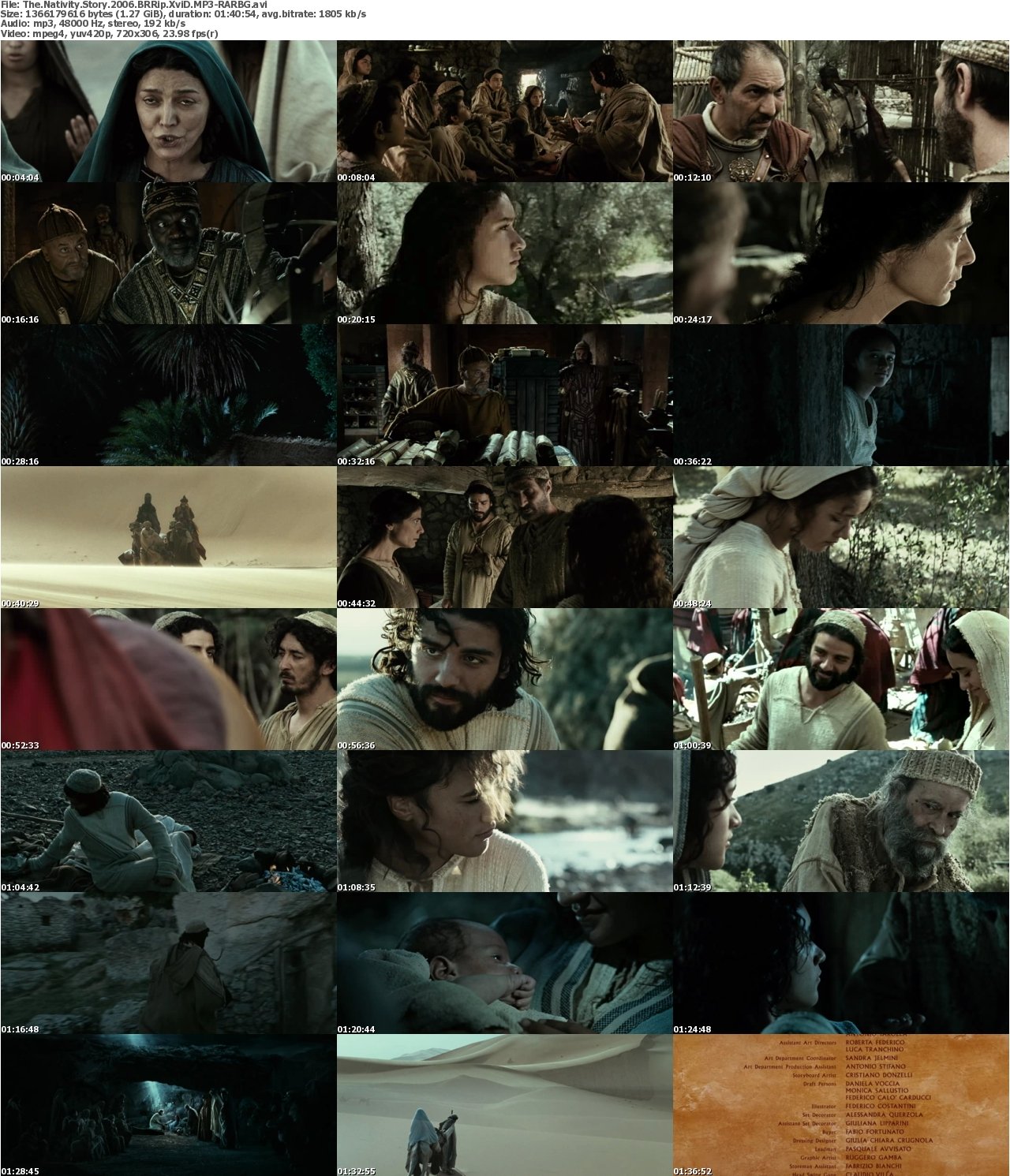 The Nativity Story 2006 BRRip XviD MP3-RARBG