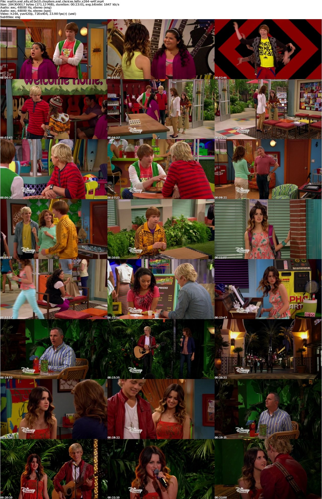 Austin and Ally S02E10 Chapters and Choices HDTV x264-W4F