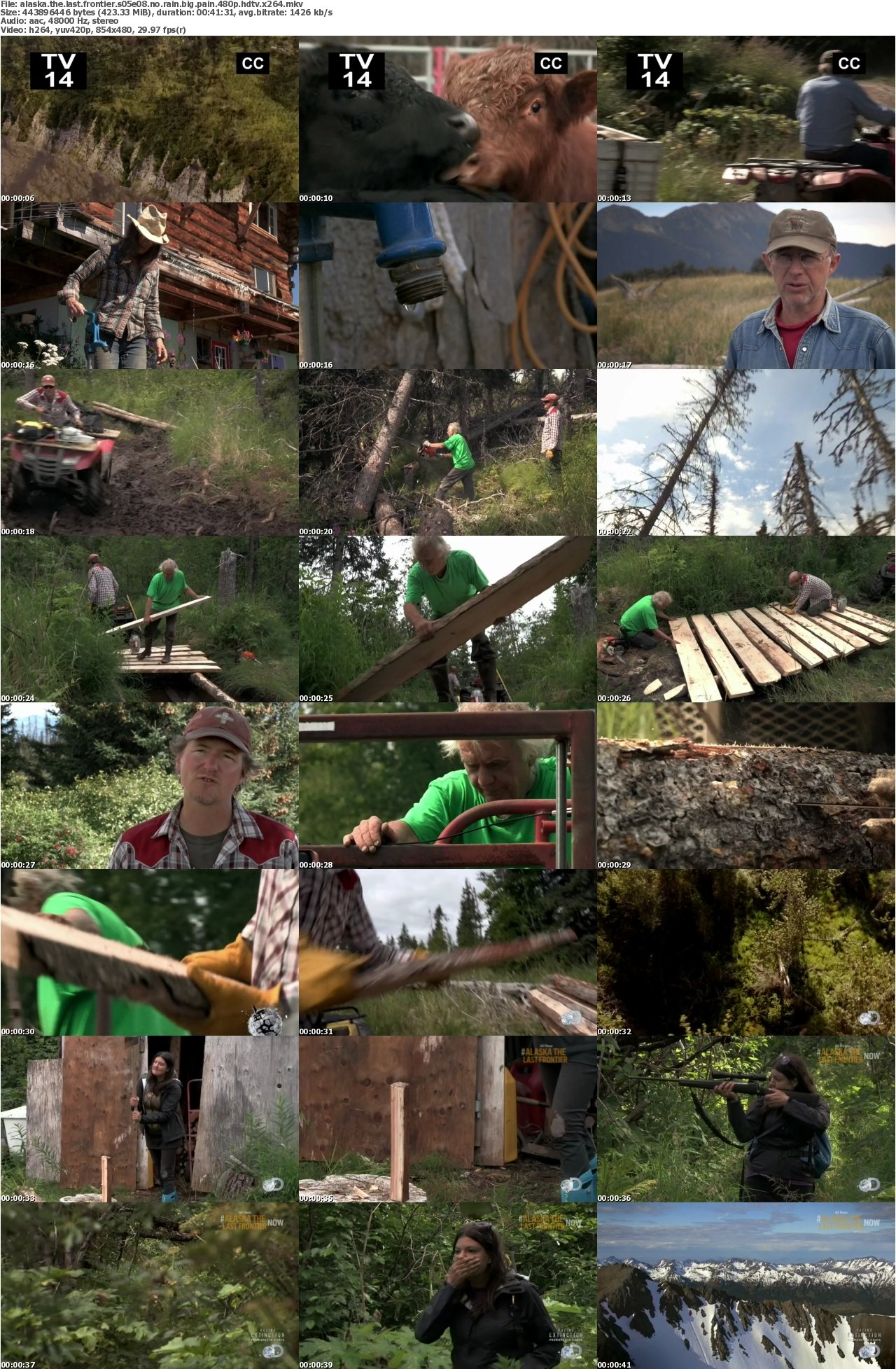 Alaska The Last Frontier S05E08 No Rain Big Pain 480p HDTV x264